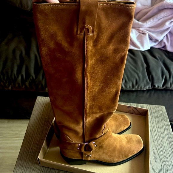 Free People Lockart Harness Boot - Cognac - 37 - 7 - Picture 7 of 16